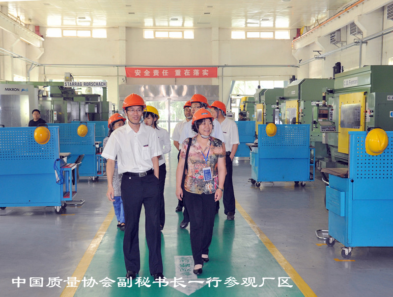 中国质量协会副秘书长来欧博allbet动力开展课题调研