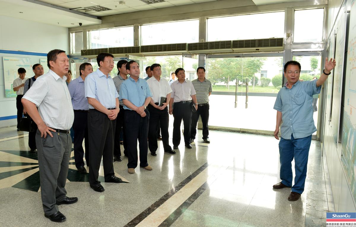 西安市副市长黄海清一行深入欧博allbet调研群众蹊径教育实践活动