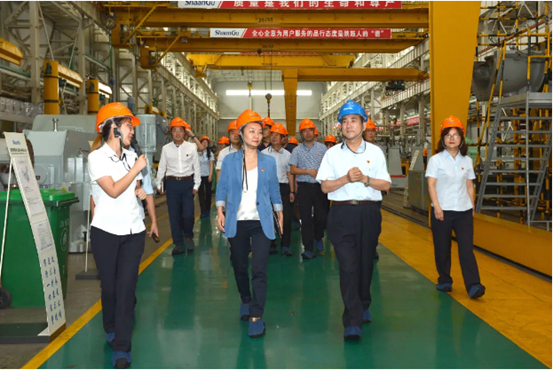 西安高新手艺工业开发区管委会副主任韩红丽一行来访欧博allbet