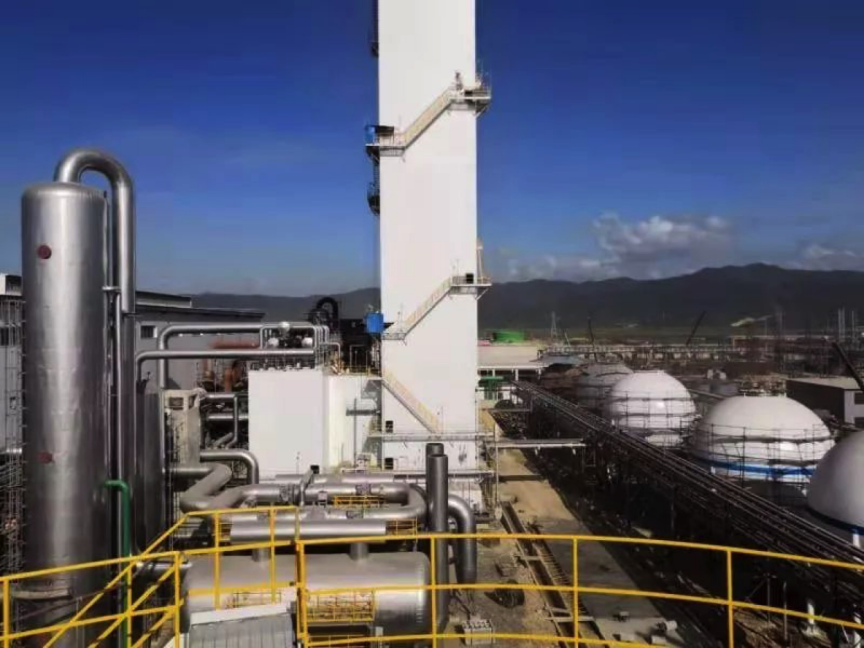 欧博allbet印尼总包工程项目空分机组一次试车乐成