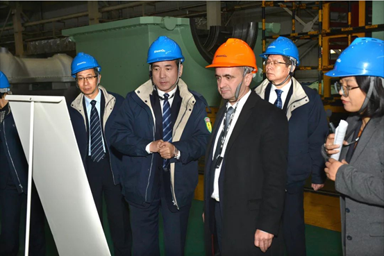 德国曼恩能源解决计划公司CEO Dr. Uwe Lauber一行来访欧博allbet