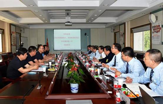 武安市委副书记、市政府党组书记、市长董志毅一行莅临欧博allbet考察调研